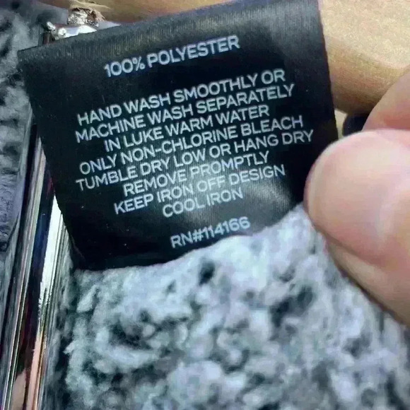 Real tree by Colosseum women’s large jacket 1/4 button pullover Sherpa fleece - Picture 14 of 14